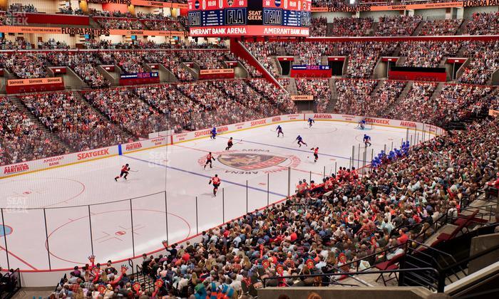 Amerant Bank Arena - Section 105 Seat View