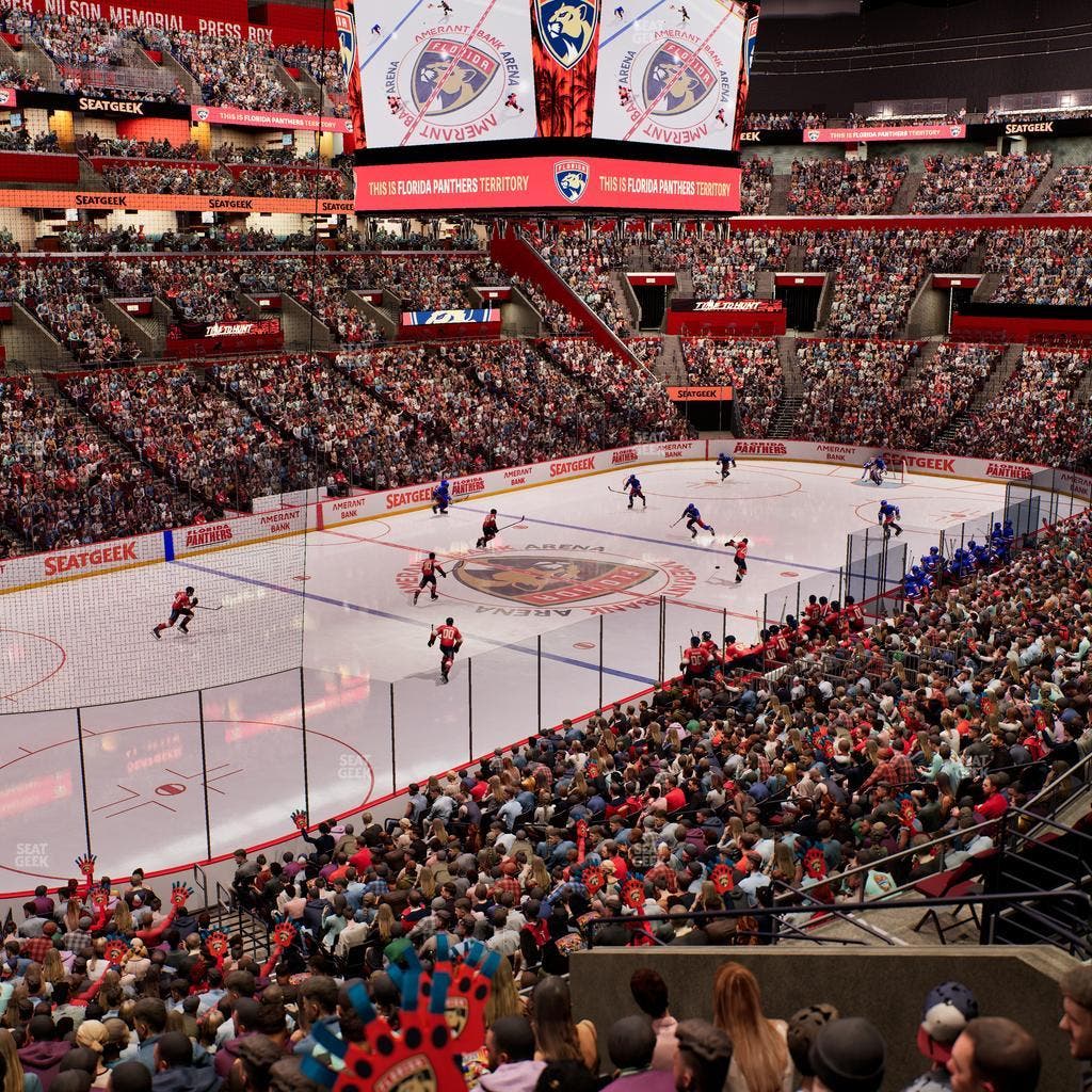 Amerant Bank Arena - Section 105 Seat View