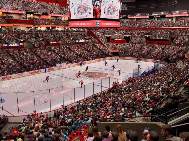 Amerant Bank Arena - Section 105 Seat View