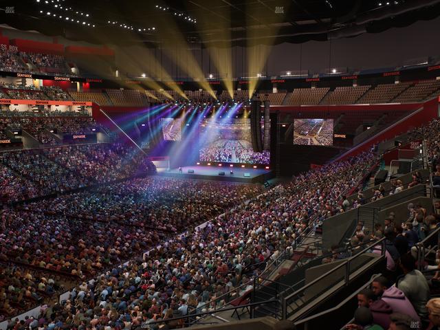 Amerant Bank Arena - Section 105 Seat View Amerant Bank Arena - Section 105 Seat View