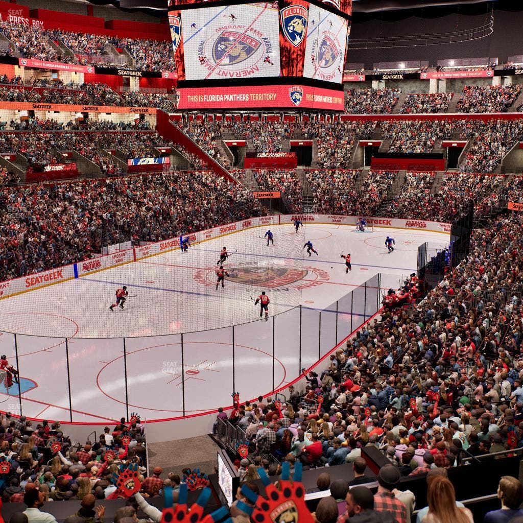 Amerant Bank Arena - Section 107 Seat View