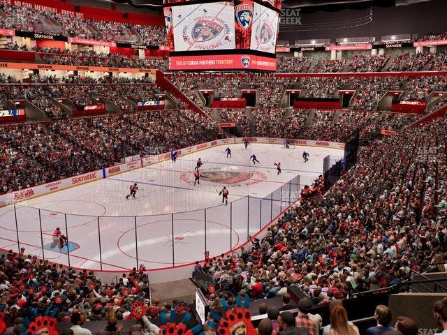 Amerant Bank Arena - Section 107 Seat View