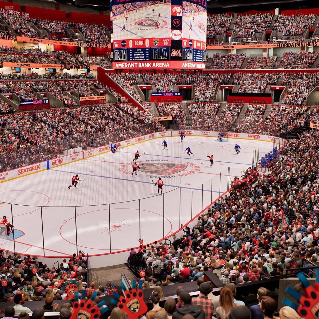 Amerant Bank Arena - Section 107 Seat View