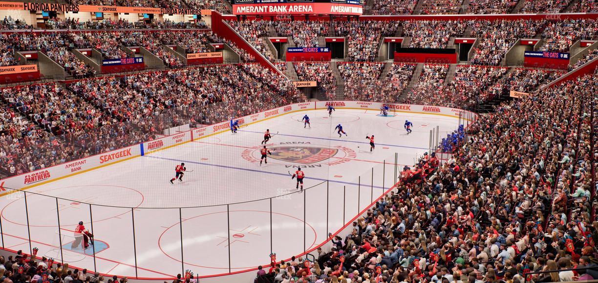 Amerant Bank Arena - Section 107 Seat View