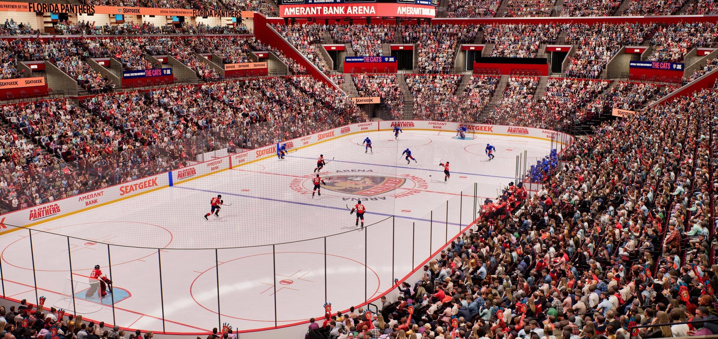 Amerant Bank Arena - Section 107 Seat View