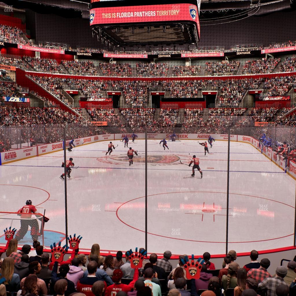 Amerant Bank Arena - Section 108 Seat View