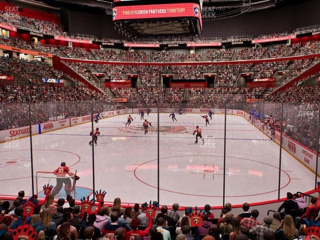 Amerant Bank Arena - Section 108 Seat View