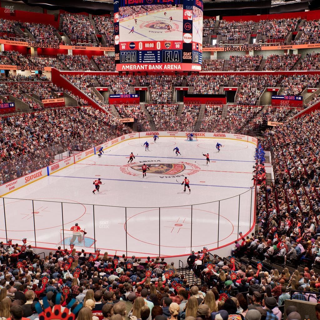 Amerant Bank Arena - Section 108 Seat View