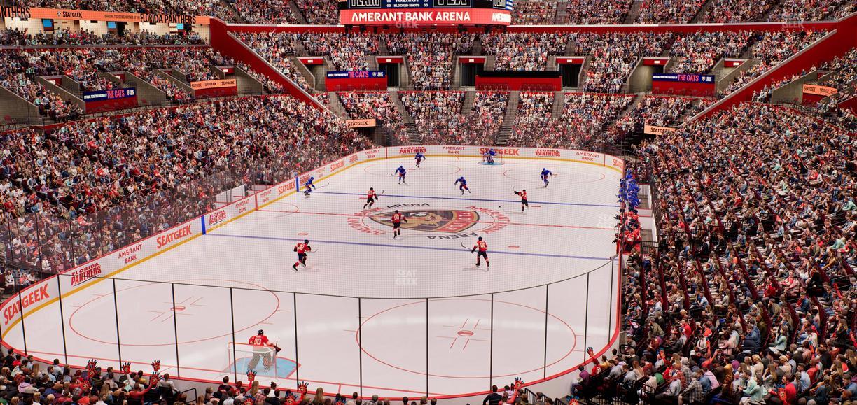 Amerant Bank Arena - Section 108 Seat View