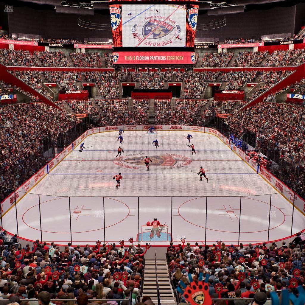 Amerant Bank Arena - Section 109 Seat View