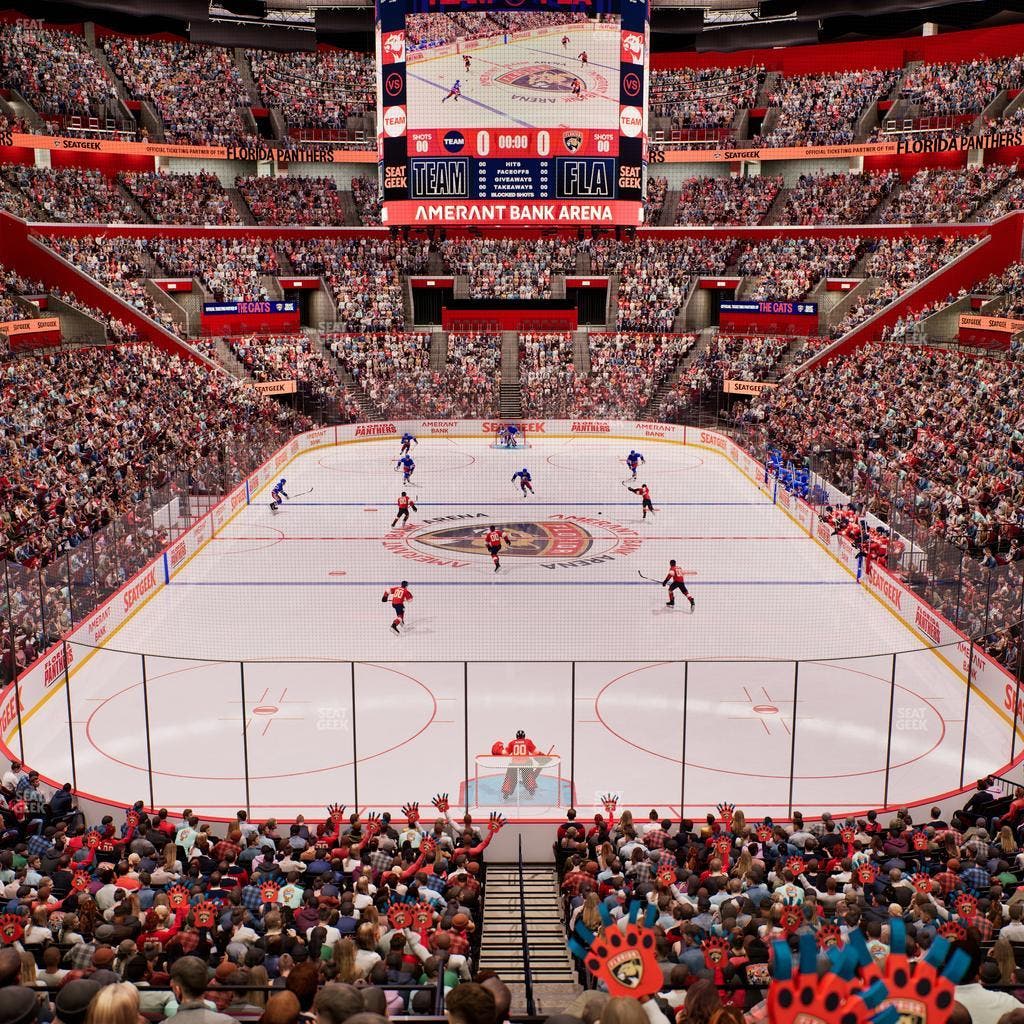 Amerant Bank Arena - Section 109 Seat View