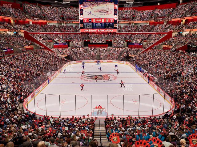 Amerant Bank Arena - Section 109 Seat View