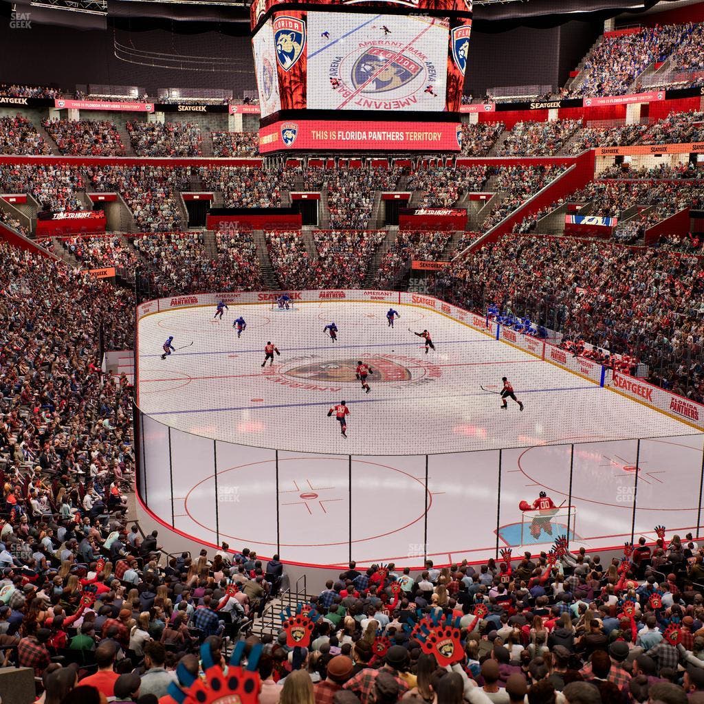 Amerant Bank Arena - Section 111 Seat View