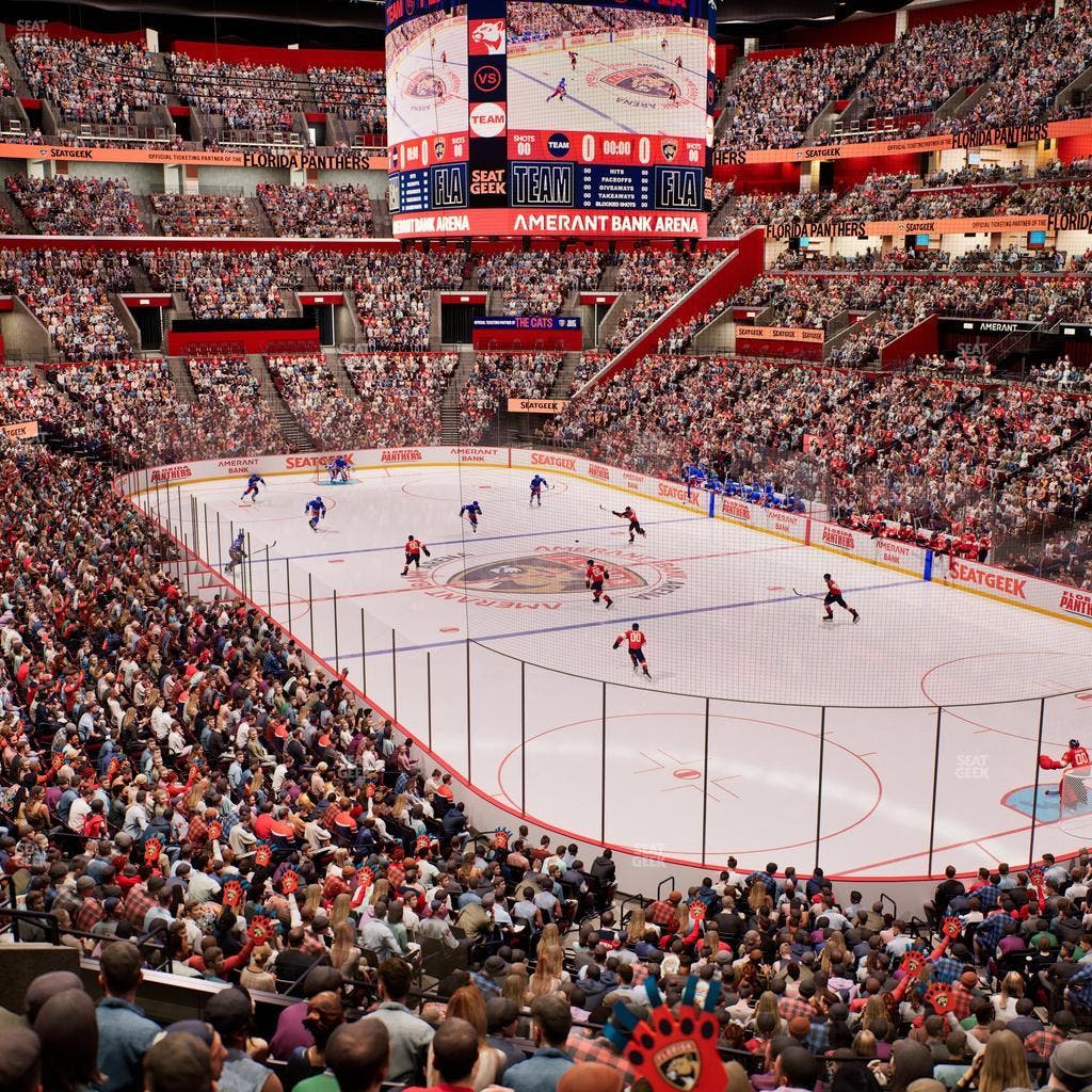 Amerant Bank Arena - Section 112 Seat View