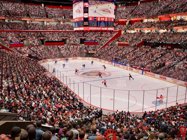 Amerant Bank Arena - Section 112 Seat View