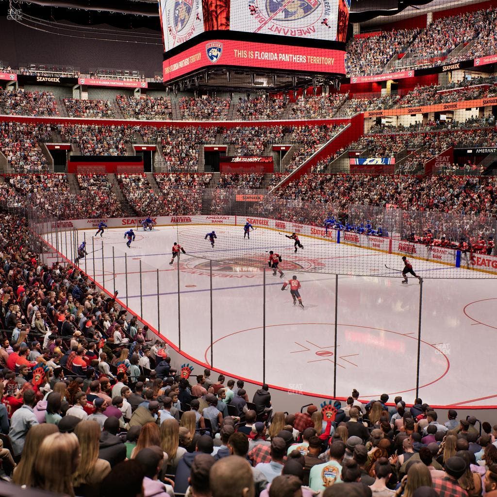 Amerant Bank Arena - Section 112 Seat View