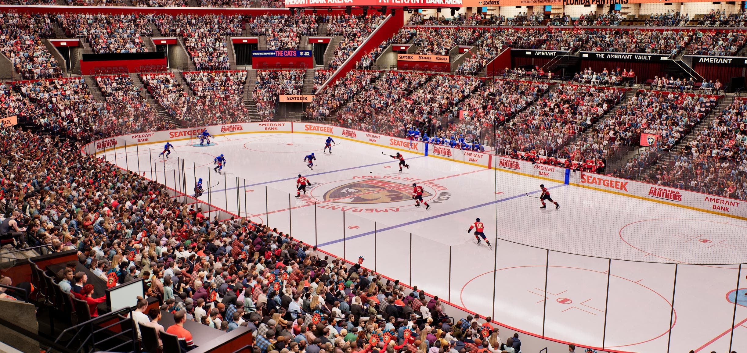 Amerant Bank Arena - Section 114 Seat View