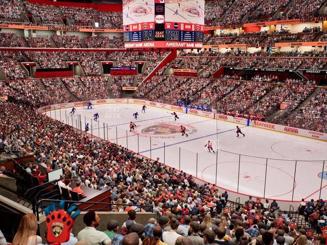 Amerant Bank Arena - Section 114 Seat View