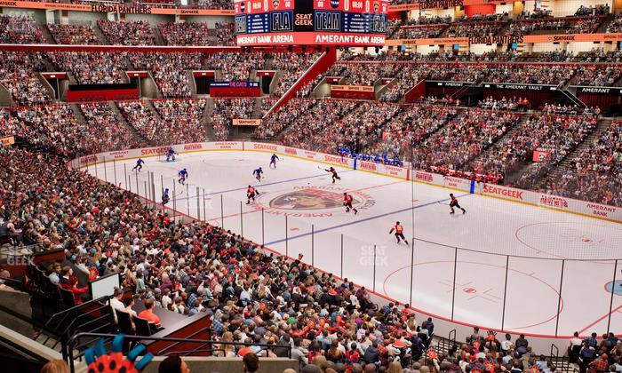 Amerant Bank Arena - Section 114 Seat View