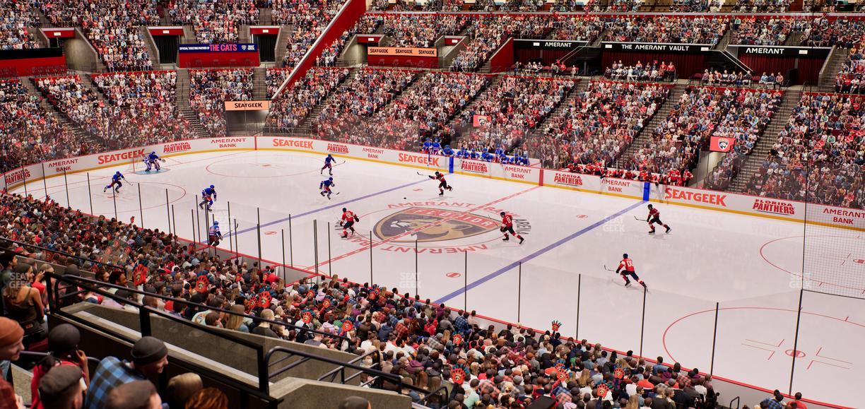 Amerant Bank Arena - Section 115 Seat View