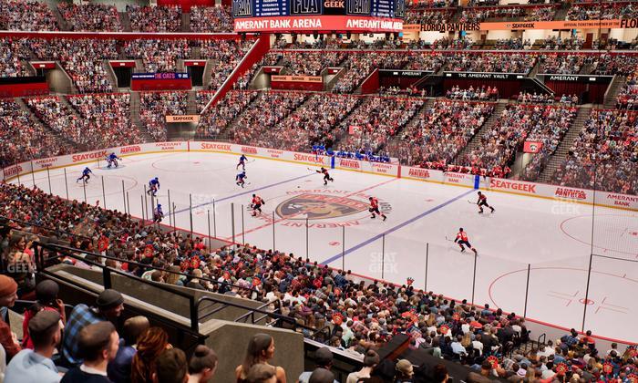 Amerant Bank Arena - Section 115 Seat View