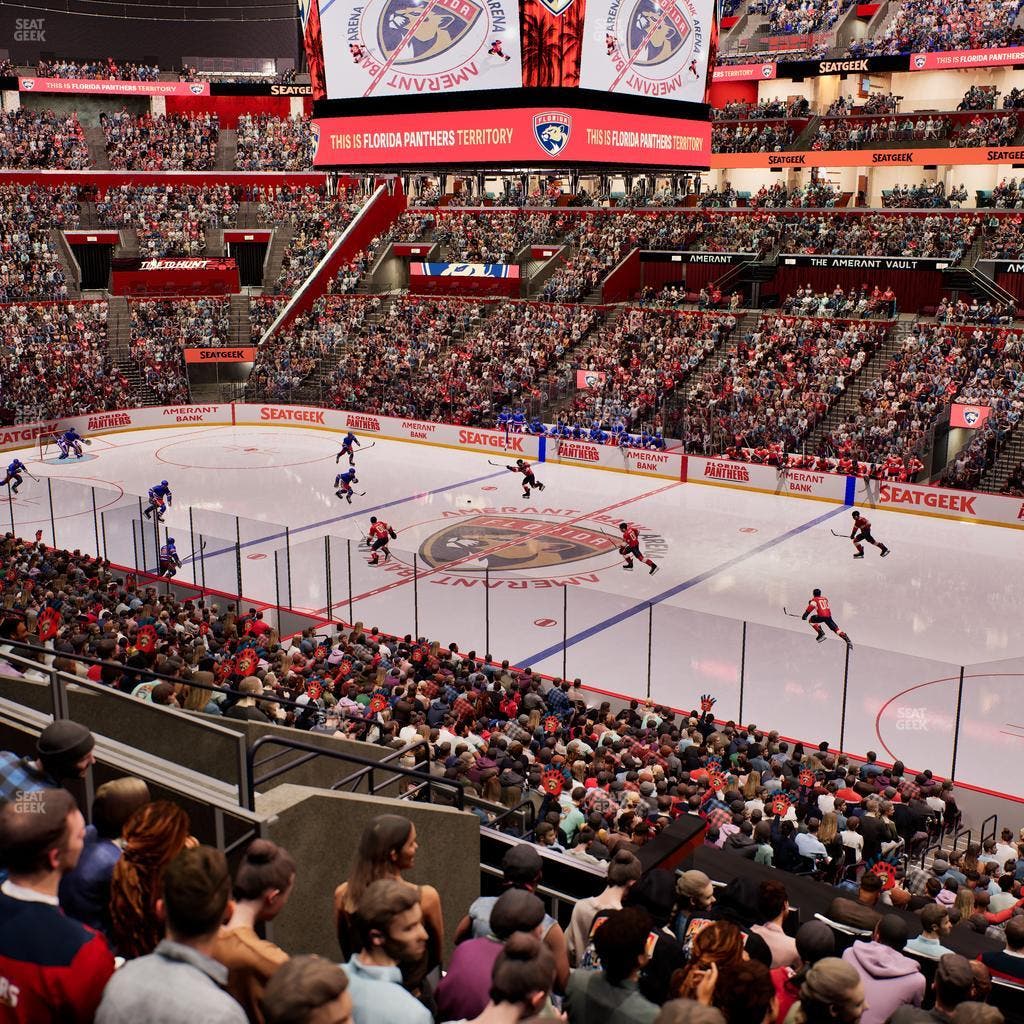 Amerant Bank Arena - Section 115 Seat View