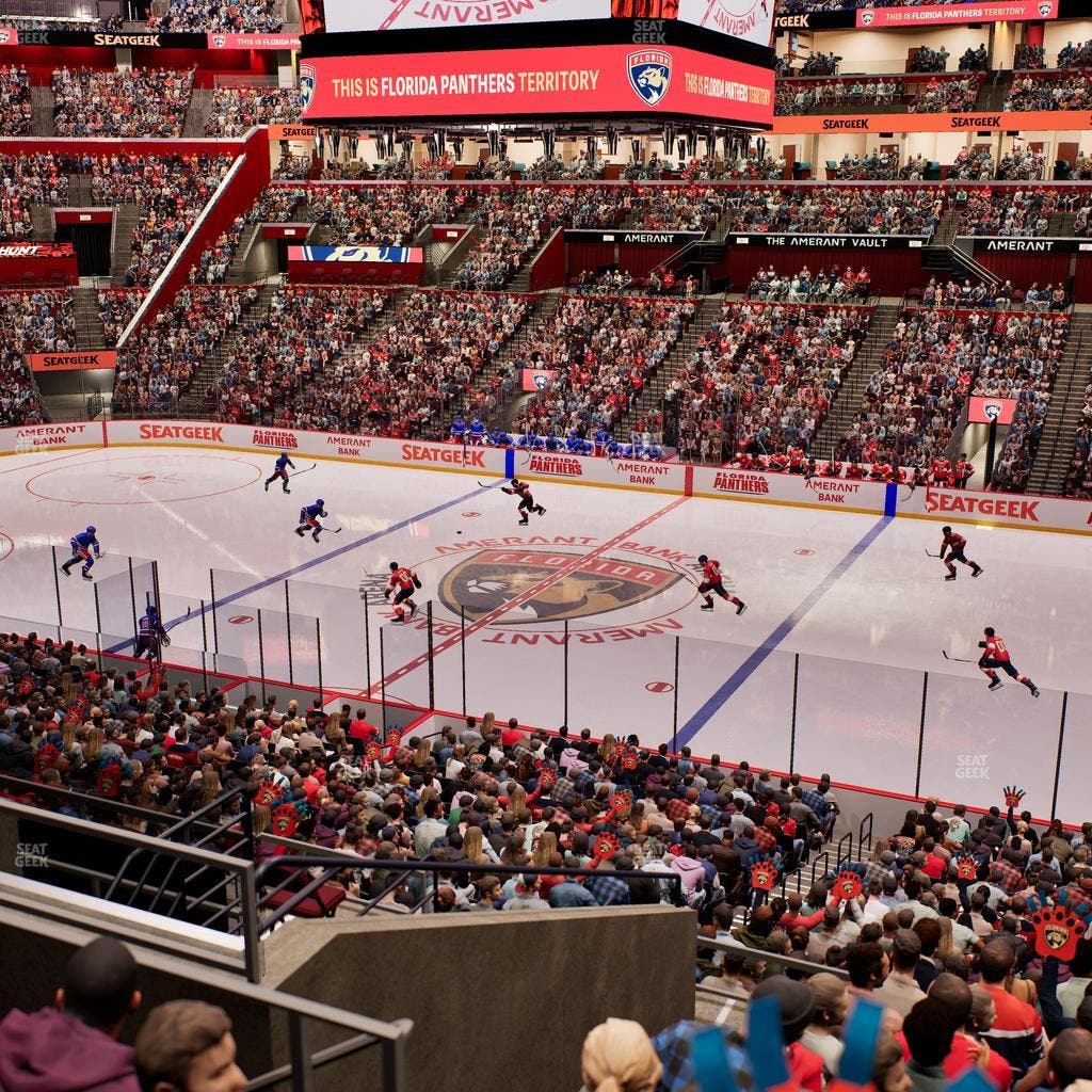 Amerant Bank Arena - Section 116 Seat View