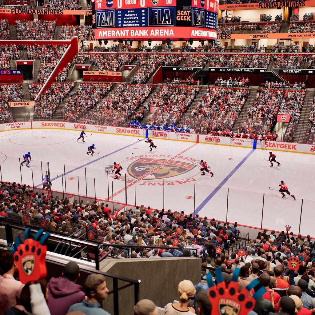 Amerant Bank Arena - Section 116 Seat View