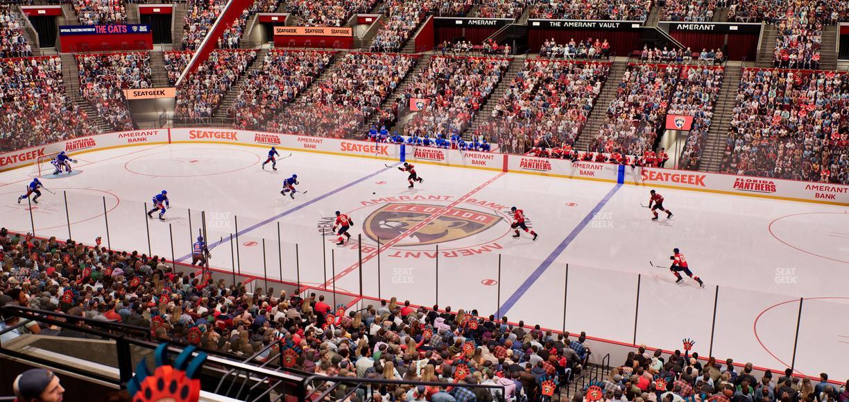 Amerant Bank Arena - Section 116 Seat View