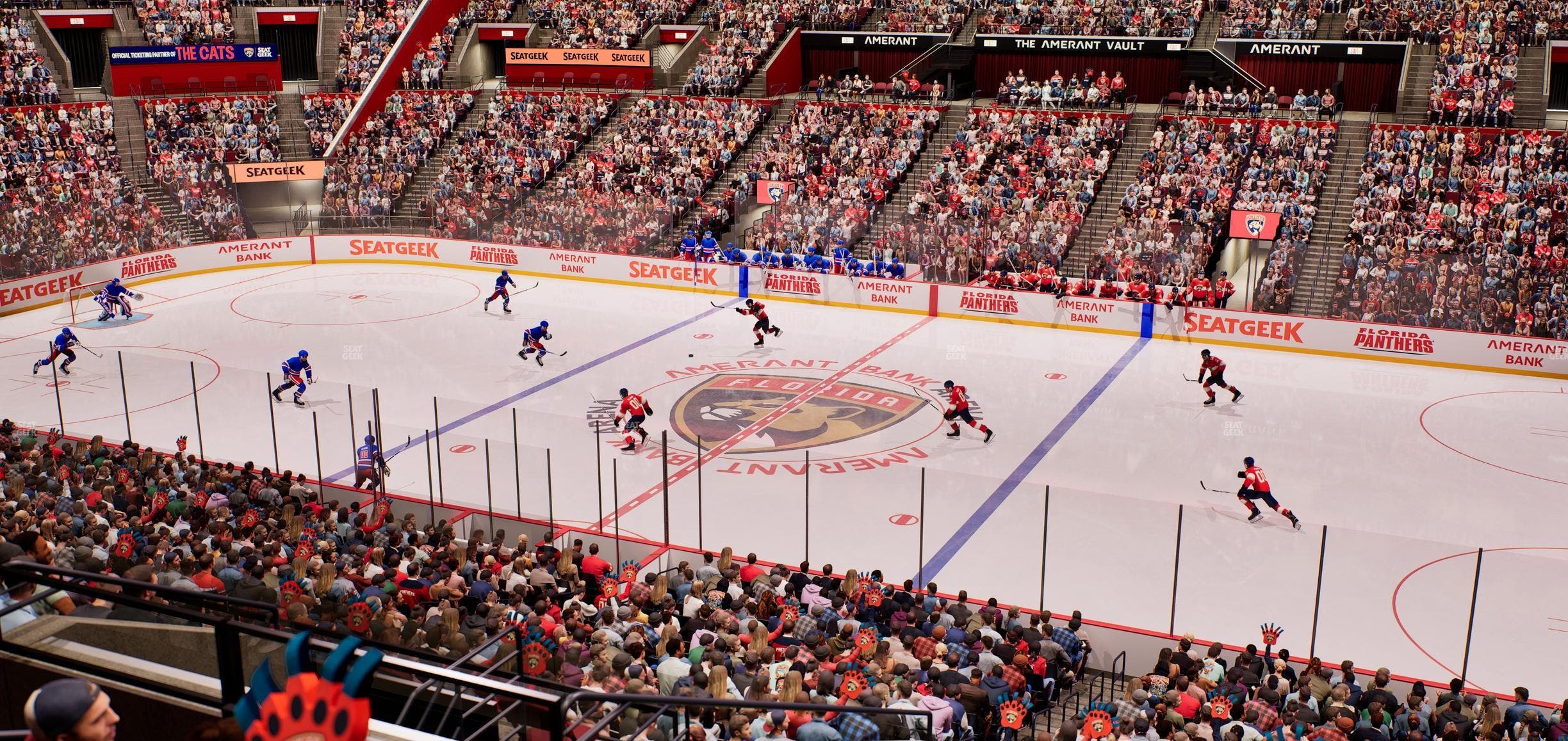 Amerant Bank Arena - Section 116 Seat View