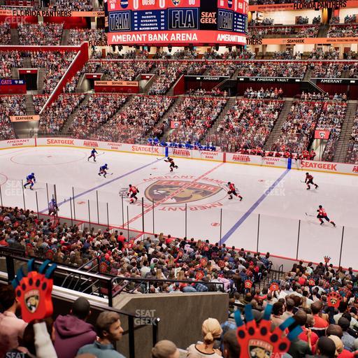 Amerant Bank Arena - Section 116 Seat View