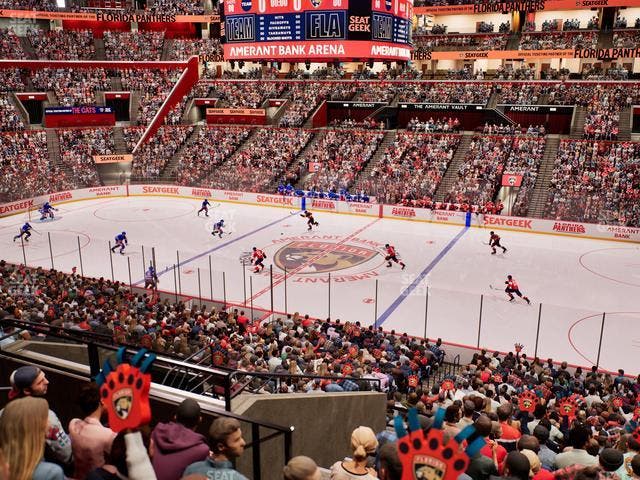 Amerant Bank Arena - Section 116 Seat View