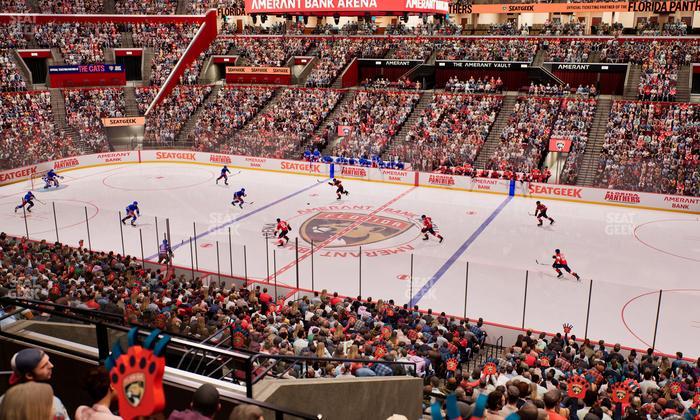 Amerant Bank Arena - Section 116 Seat View