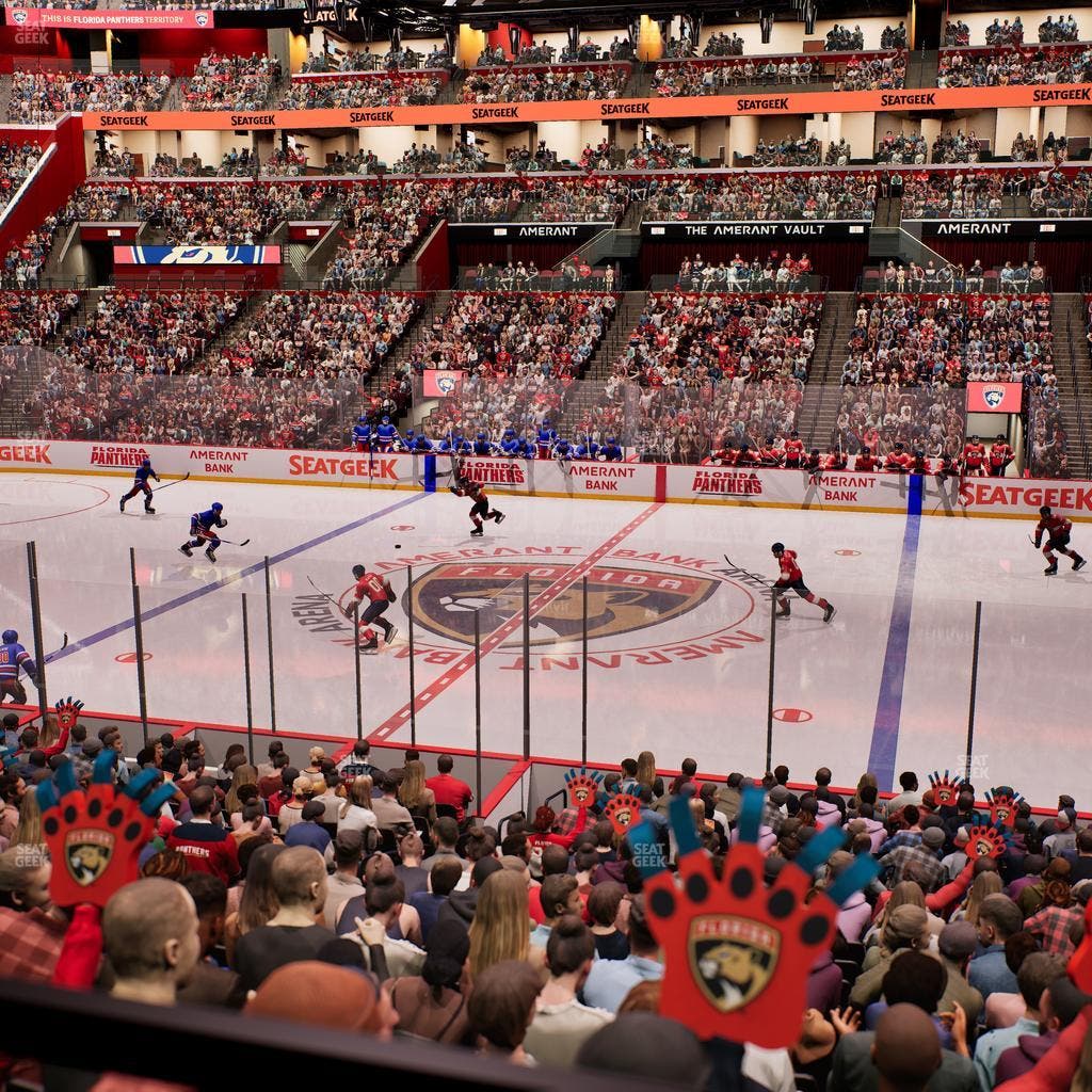 Amerant Bank Arena - Section 117 Seat View