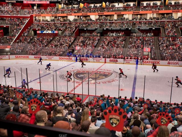 Amerant Bank Arena - Section 117 Seat View