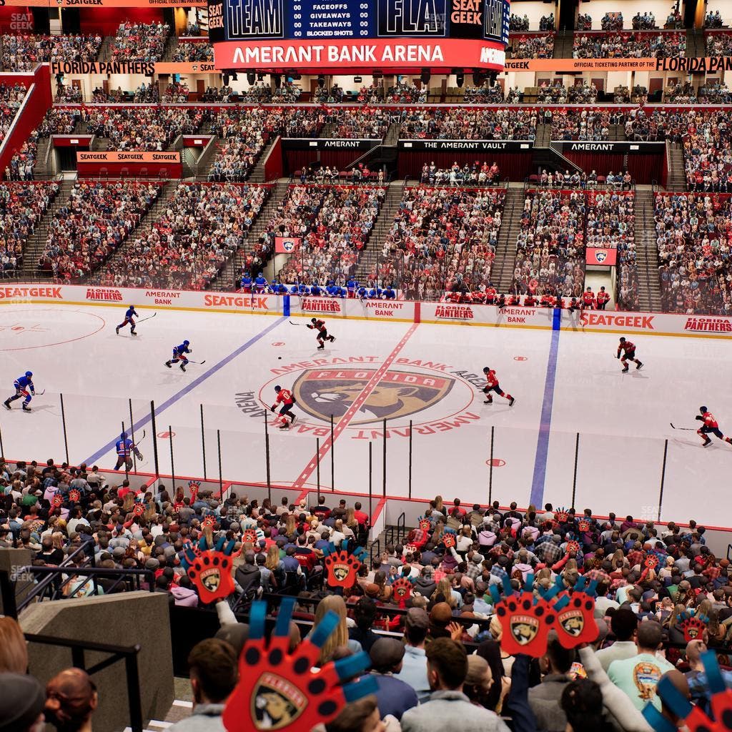 Amerant Bank Arena - Section 117 Seat View