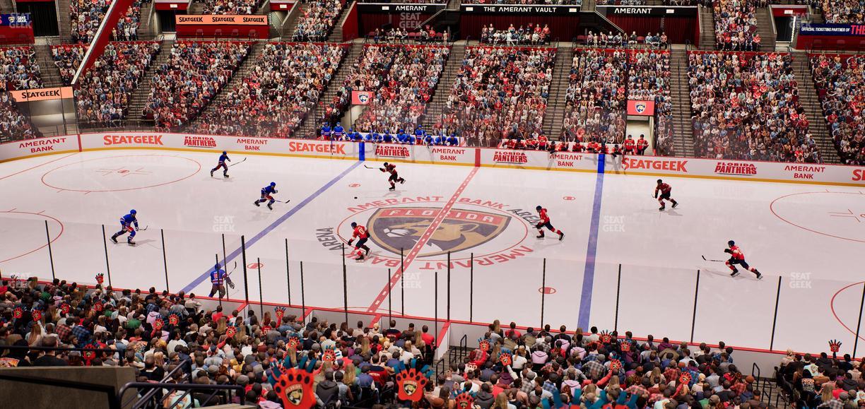 Amerant Bank Arena - Section 117 Seat View