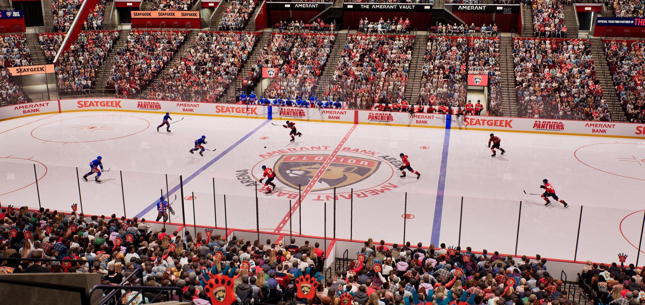 Amerant Bank Arena - Section 117 Seat View