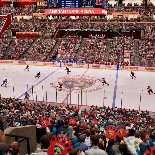 Amerant Bank Arena - Section 117 Seat View