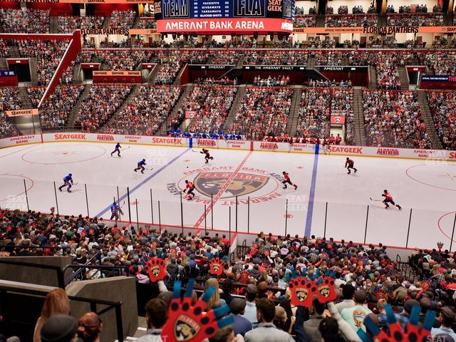 Amerant Bank Arena - Section 117 Seat View