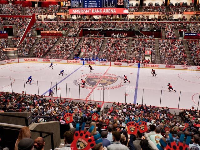 Amerant Bank Arena - Section 117 Seat View