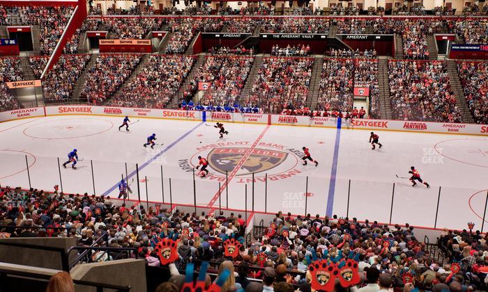 Amerant Bank Arena - Section 117 Seat View