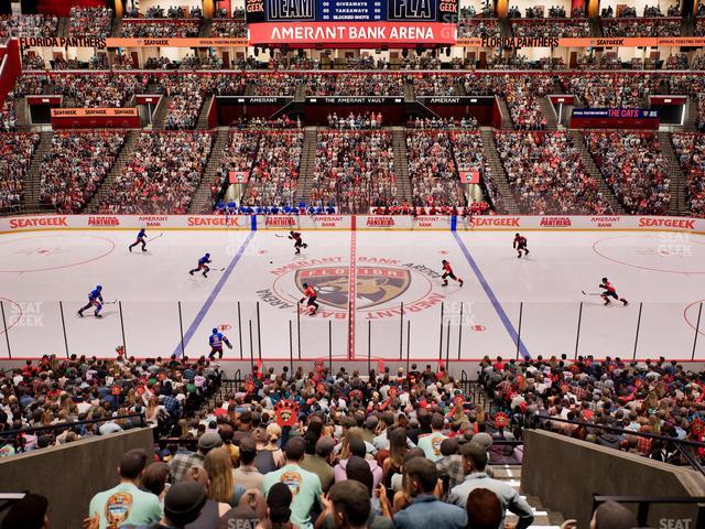 Amerant Bank Arena - Section 118 Seat View
