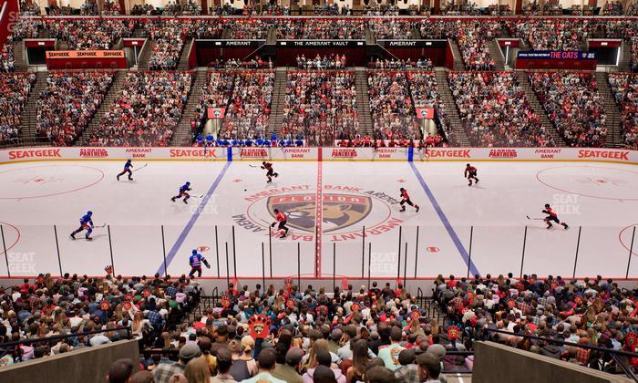 Amerant Bank Arena - Section 118 Seat View