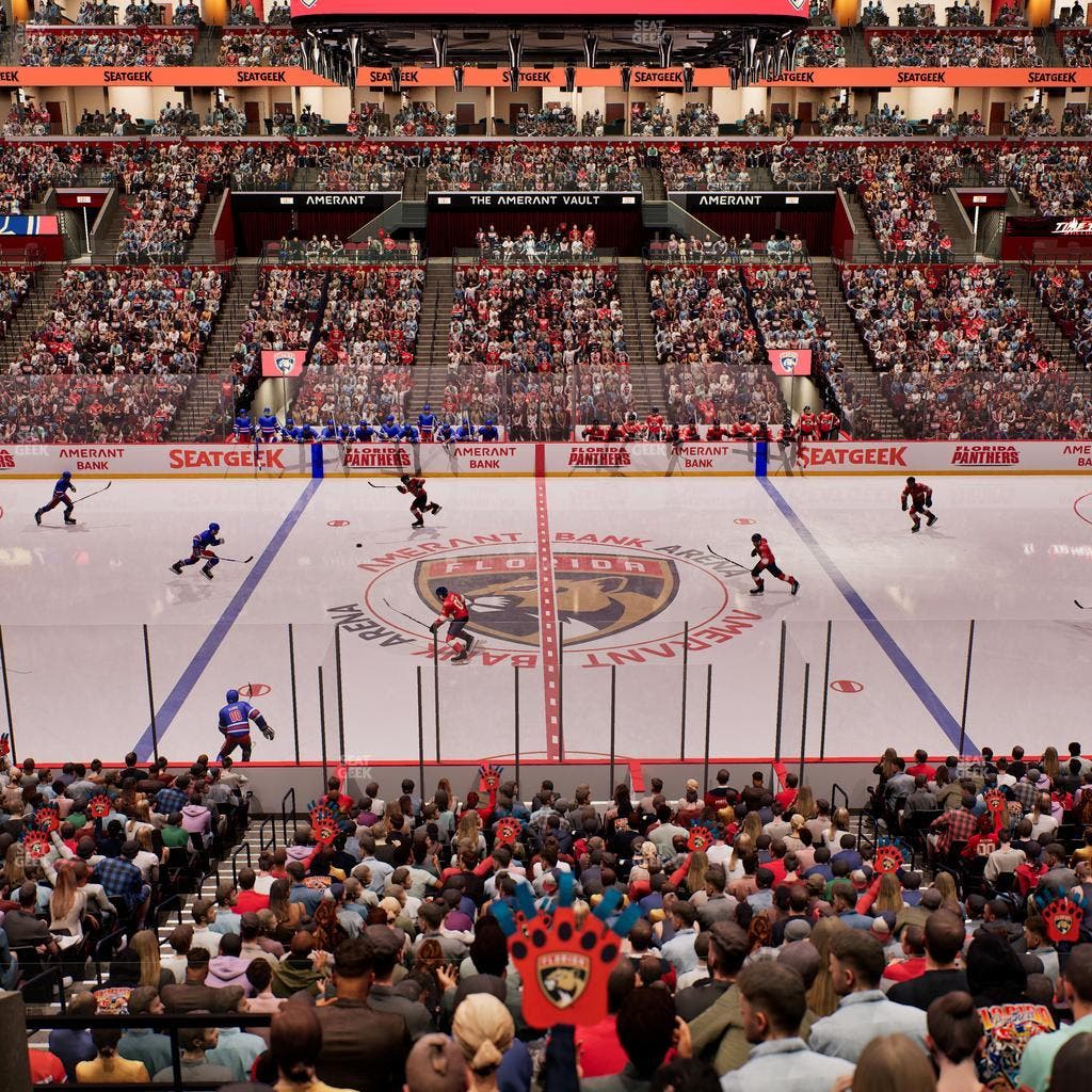 Amerant Bank Arena - Section 118 Seat View