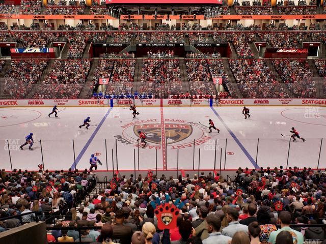 Amerant Bank Arena - Section 118 Seat View
