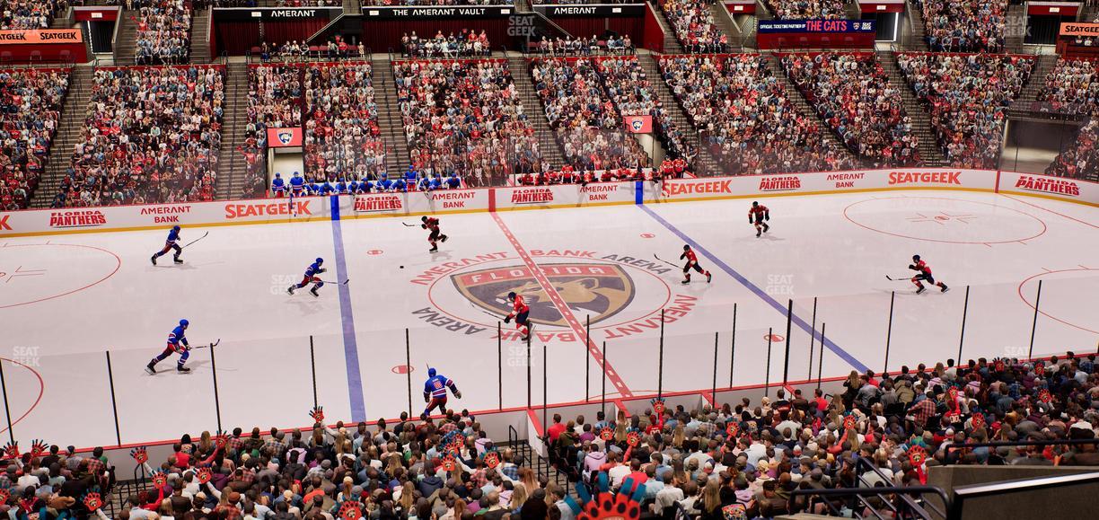 Amerant Bank Arena - Section 119 Seat View