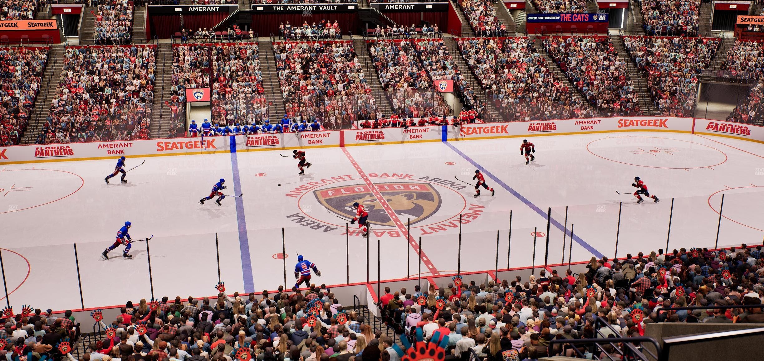 Amerant Bank Arena - Section 119 Seat View