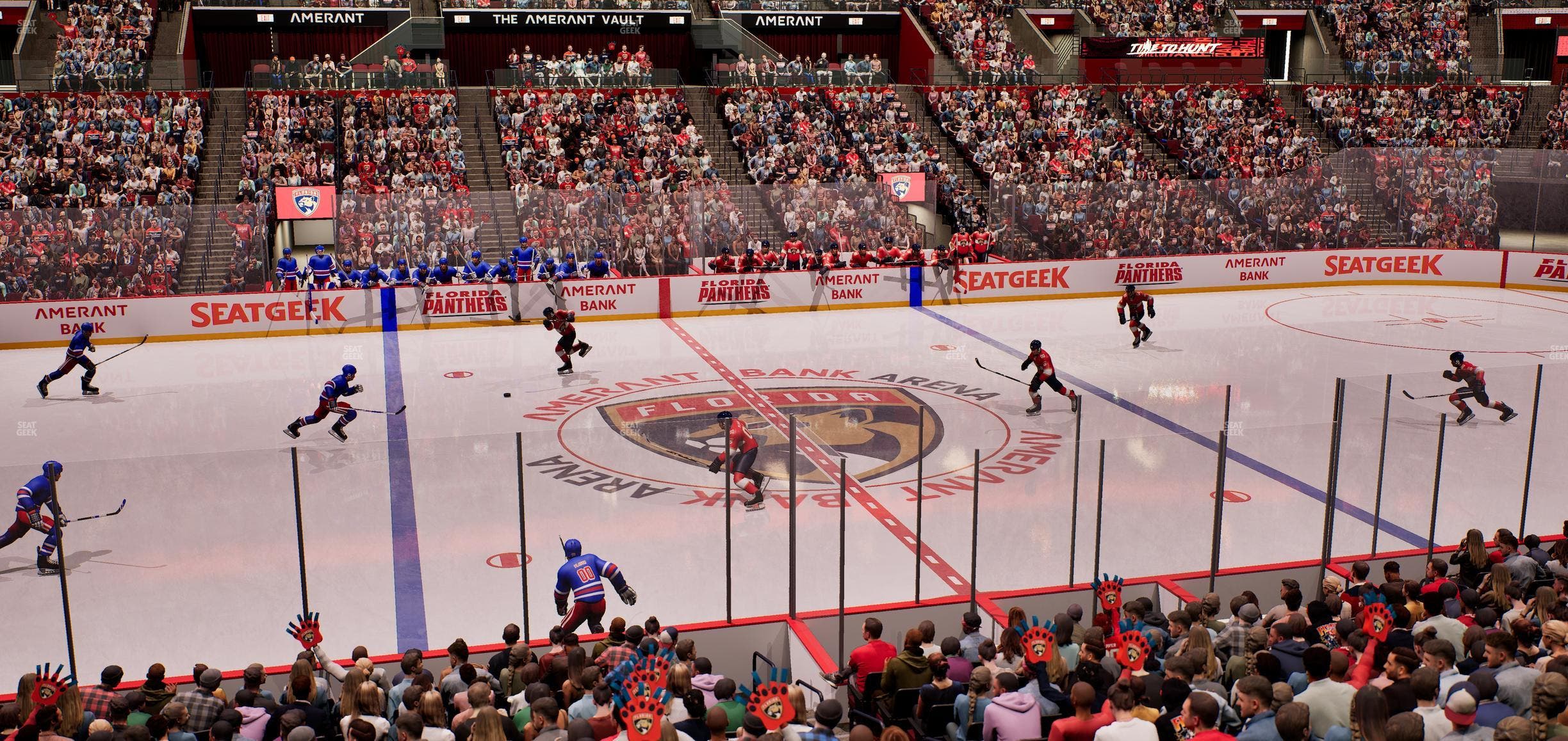 Amerant Bank Arena - Section 119 Seat View