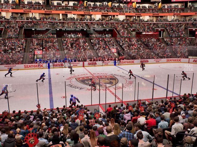 Amerant Bank Arena - Section 119 Seat View